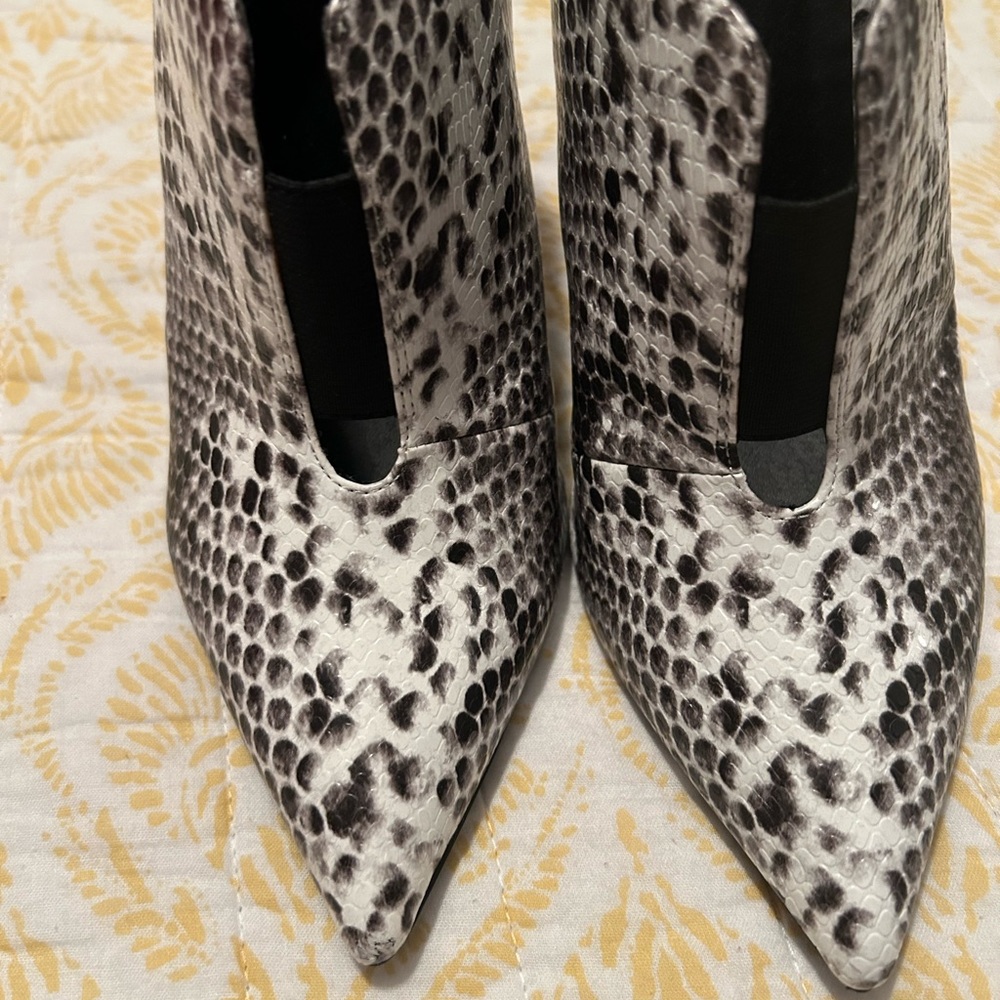 Snake Skin Heel